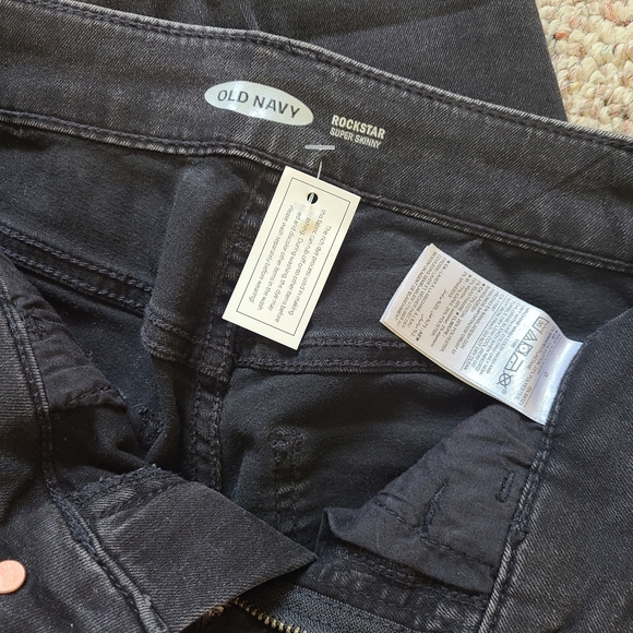 ❄️NWT Old Navy Rockstar Super Skinny Jeans Size 0 - Picture 7 of 9
